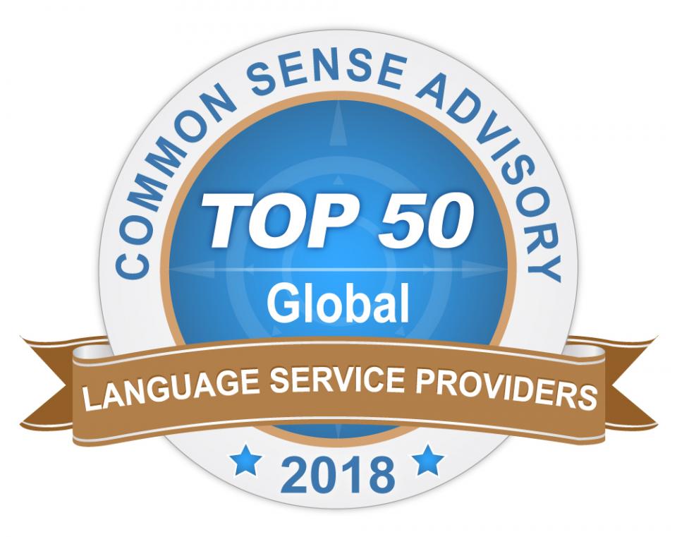 Top 50 global language service providers 2018 - news article