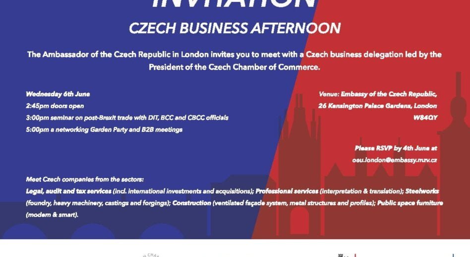 Czech Business Delegation in London 6-7th June