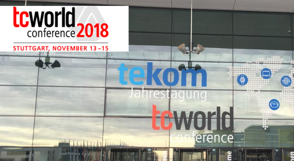 Skrivanek will be at tcWorld Conference 2018 in Stuttgart