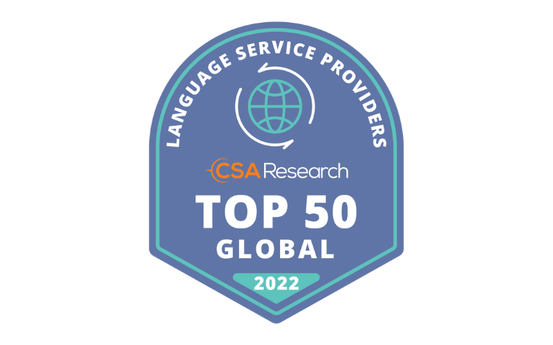 Csa lsp top 50 global | translations, localizations & interpreting | skrivanek Csa lsp top 50 global