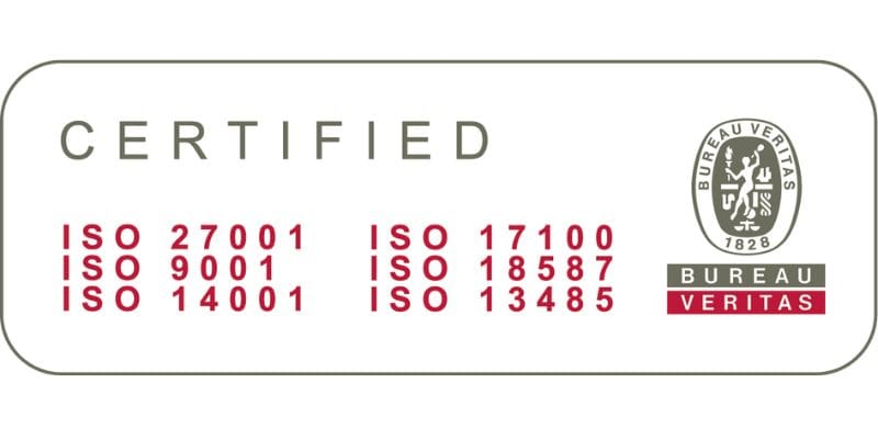 Iso certification